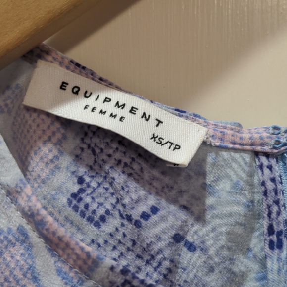 Equipment silk blouse - Picture 2 of 2